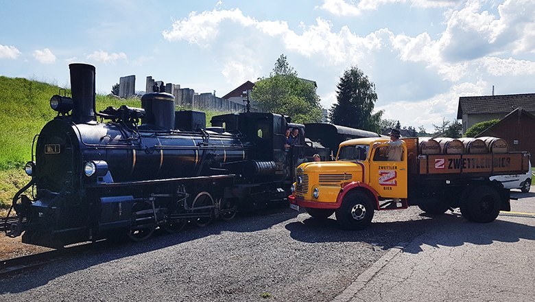 Unterwegs mit dem Bier- und Hopfenexpress, © NB/Frantes