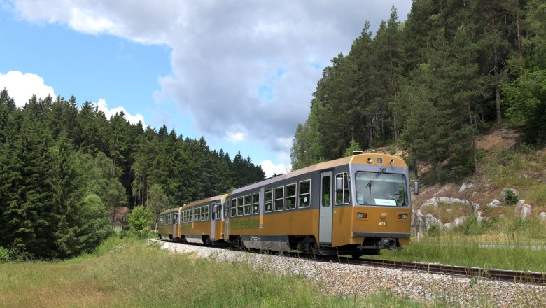 Mi dem Goldenen Triebwagen unterwegs, © NÖVOG/knipserl.at