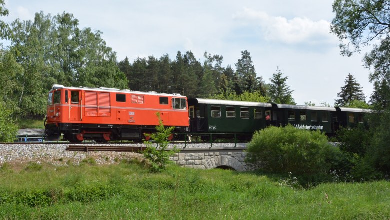 Der Dieselzug der Waldviertelbahn., © NÖVOG/knipserl.at